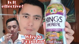 MIRACLE JUICE | FIRST IMPRESSION OF KING'S HERBAL FOOD SUPPLEMENT \u0026 SLIMMING | Real \u0026 effective?