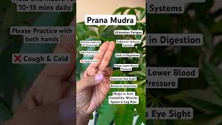 Prana Mudra #yoga #yogaforbeginners #yogapractice #meditation #mudra #youtube #youtubeshorts