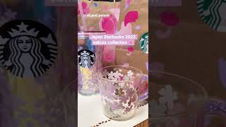 Japan Starbucks 2023 sakura collection! // 今年の日本のスタバの桜グッズ