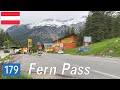 Austria: B179 across the Fern Pass (Tyrol)