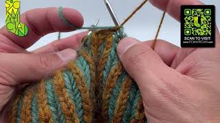 Blip-Free Right-Leaning Double Decrease in Double-Knitted Brioche — A Sockmatician Tutorial