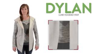 dylan Luxe Hooded Vest - Reversible (For Women)