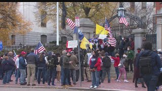 Supporters of President Trump Protest Election Loss In Boston, Around U.S.