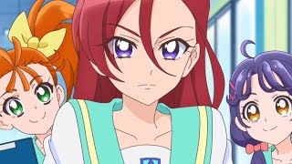 Asuka helps to clean the room (Tropical-Rouge! Pretty Cure / トロピカル〜ジュ！プリキュア)