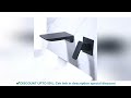 bakala bright chrome bathroom waterfall basin mixer faucet single lever wall mounted washing basin t