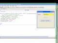 Visual Basic 2008 for Beginners: Tutorial 3.2 - Writing code to change properties