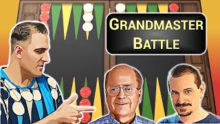 Backgammon GRANDMASTERS Marty Storer and Bernhard Mayr FACE OFF - EPIC Battle! 🎲🎲