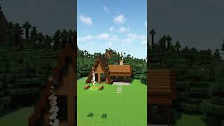 Minecraft: How to Build a Small Cabin | Tutorial