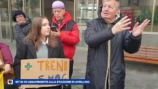 Stazione di Avellino riaperta nel 2025, sit in di Legambiente per chiedere garanzie a RFI