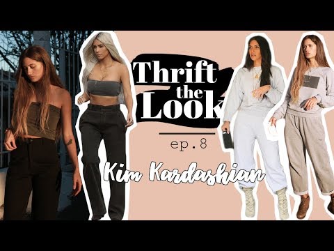 Kim Kardashian Yeezy Outfits - Thrift The Look Ep.8 Kim Kardashian Yeezy Outfits - Thrift The Look Ep.8
