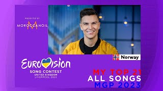 EUROVISION 2023 | #esc23 - NORWAY  ( Melodi Grand Prix 2023   MGP) #Norway