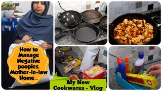 😇Answering your questions about me/New Cast Iron Cookware/Evening to Night Vlog/Mushroom Gravy-Poori