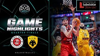 Hapoel Jerusalem v AEK | Quarter Finals Game 1 | Highlights - Basketball Champions League 2022/23