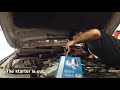 BMW 5 Series Starter install