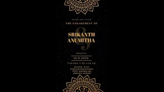 Engagement Srikanth & Anumitha