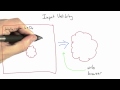 Input Validity - Software Testing