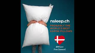 Kapok Pillows by Nsleep.ch