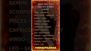 Zodiac Sign fell in love with which zodiac signs.❤️😍#shorts #shortvideo