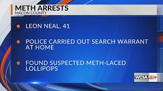 Decatur couple arrested after police find meth-laced lollipops