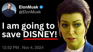 Elon Musk Wants To Buy Disney With Trump’s Support - WTF!