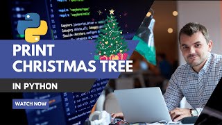 How to print Christmas Tree in Python (Python Tutorial for Beginners)