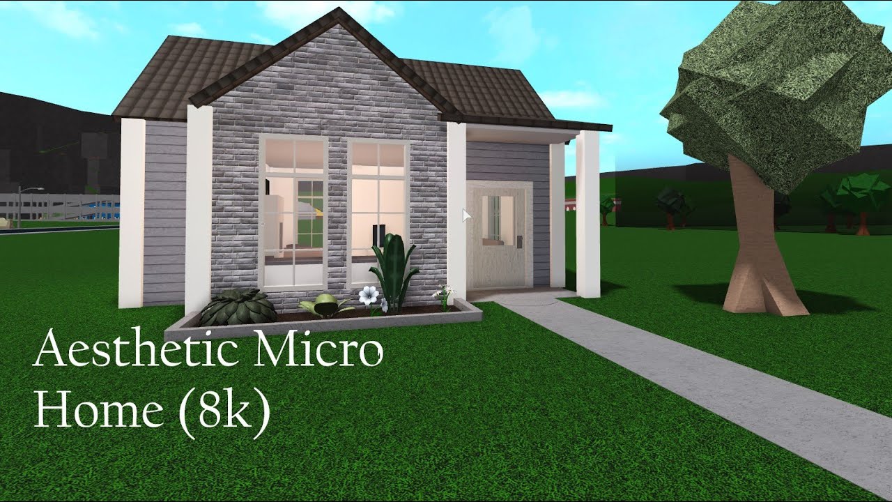 ROBLOX | Welcome To Bloxburg | Aesthetic Micro Home(No Gamepasses) (8k ...