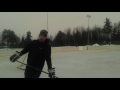 crazy zorro style hockey moves