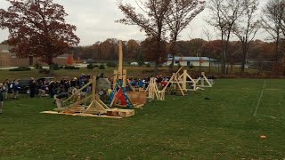 CVCA School of Engineering Trebuchet Pumpkin Launch 2015