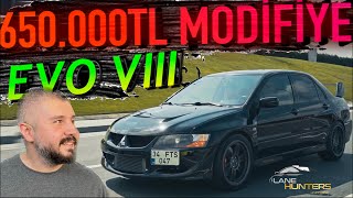 650.000 TL Modifiyeli EVO 8 ile İstanbul'un Sessizliğini Bozduk❕