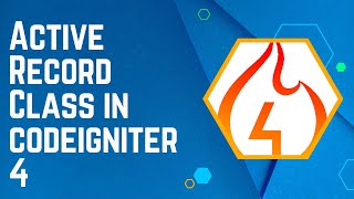 Codeigniter 4 | Active Record Class in codeigniter 4