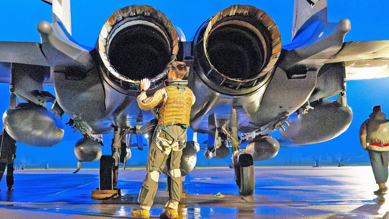 F15 Fighter Squadron Deploys To Bolster U.S. Defense Posture In The ...