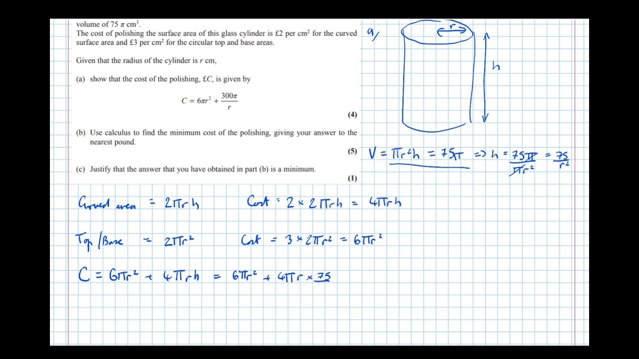 Practical Applications Of Differentiation - YouTube