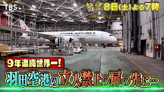 世界一美しい 羽田空港！㊙運搬ルートの裏側をバラエティ初公開!!『ドア×ドア クエスト』2/8(土)【TBS】