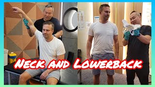 Chris Leong Treatment Neck and Lower Back Problems😱