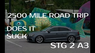 Stage 2 Audi Reliable For 2500 Mile Road Trip? | 15' A3