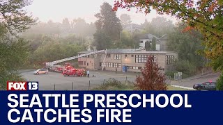 Seattle fire puts out flames at Mt. Baker Preschool | FOX 13 Seattle