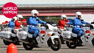 警視庁白バイ隊のド迫力にぶったまげた！ #全国白バイ安全運転競技大会 に向けて  POLICE MOTORCYCLE OF JAPAN