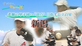 話題校紹介＃３⚾新潟 ～悲願の甲子園へ “頂点”目指す公立の星～