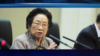 RSTMH  trustee Dr Judy MacArthur Clarkinterview with 2015 Nobel Laureate Professor Tu Youyou