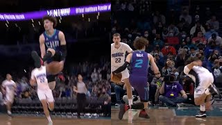 LaMelo Throws EPIC Between The Legs Lob & Drops The Defense!