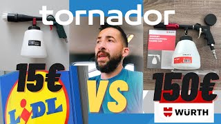 Tornador ToP Gun Wurth VS Tornador Parkside LIDL