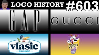 LOGO HISTORY #603 - Gap, Gucci, Vlasic & Beggin' Strips