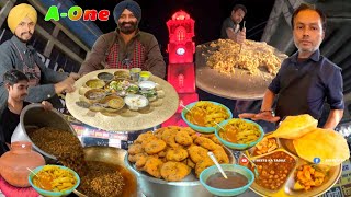 Ludhiana Street food 🥰EP-10, Sardar Dhaba, vijay naan vala, Kaddi chawal,Punjabi Lachaa prantha