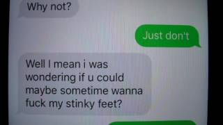 Texting A Girl With A Foot Fetish (Real Messages)