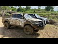 having some fun at kato’s ranch offroad track with our 4x4s