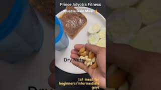 Muscle Gaining Diet For Beginners | Fitness #short