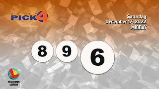 Wisconsin Lottery Midday Draw 12/17/2022
