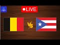 Live: Belgium vs Puerto Rico | FIVB Challenger Cup Women 2024 | Live Play By Play Scoreboard