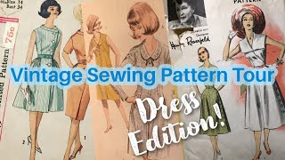 Vintage Sewing Pattern Tour - Dress Edition - Great Vintage Fashion