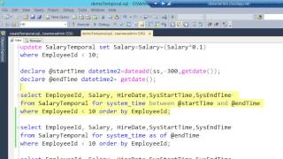 SQL On The Edge #2 - SQL 2016 Temporal Tables